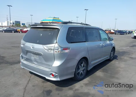 2013 Toyota Sienna Se 8 Passenger из США, поврежденный, VIN 5TDXK3DC1DS297779